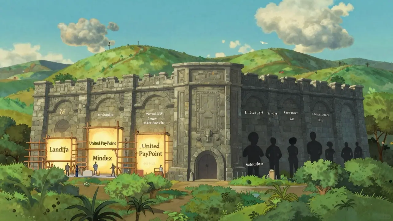 Symbolic wall separating regulated crypto entities from unlicensed ones